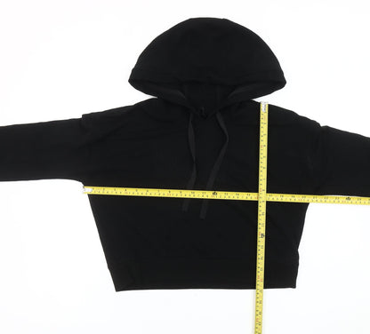 Victoria Sport Women’s Black Cropped Hoodie Size S Pullover