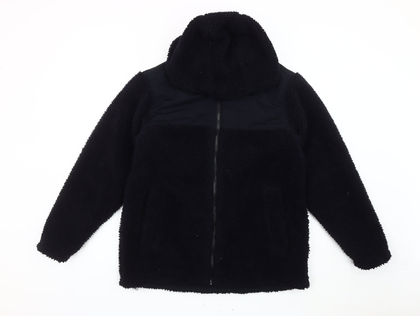 Womens UK Size 10 H&M Black Basic Jacket