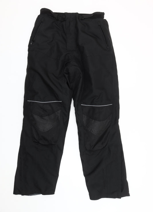 Frank Thomas Men's Black M Snow Pants Waterproof Motorcycle Trousers