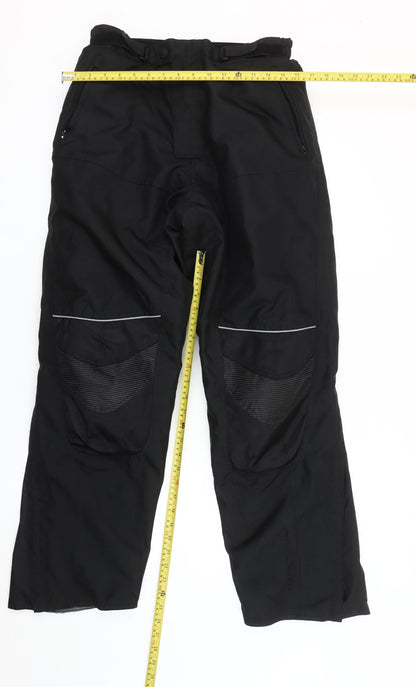 Frank Thomas Men's Black M Snow Pants Waterproof Motorcycle Trousers