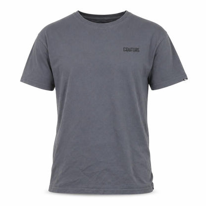 Couture Men’s Grey Cotton Crew Neck Short Sleeve T-Shirt M