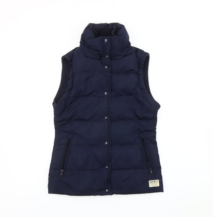 Womens UK Size 8 Jack Wills Blue Puffer Jacket