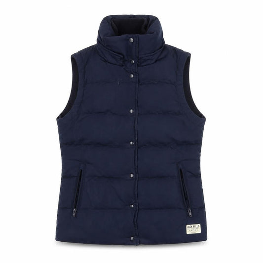 Womens UK Size 8 Jack Wills Blue Puffer Jacket
