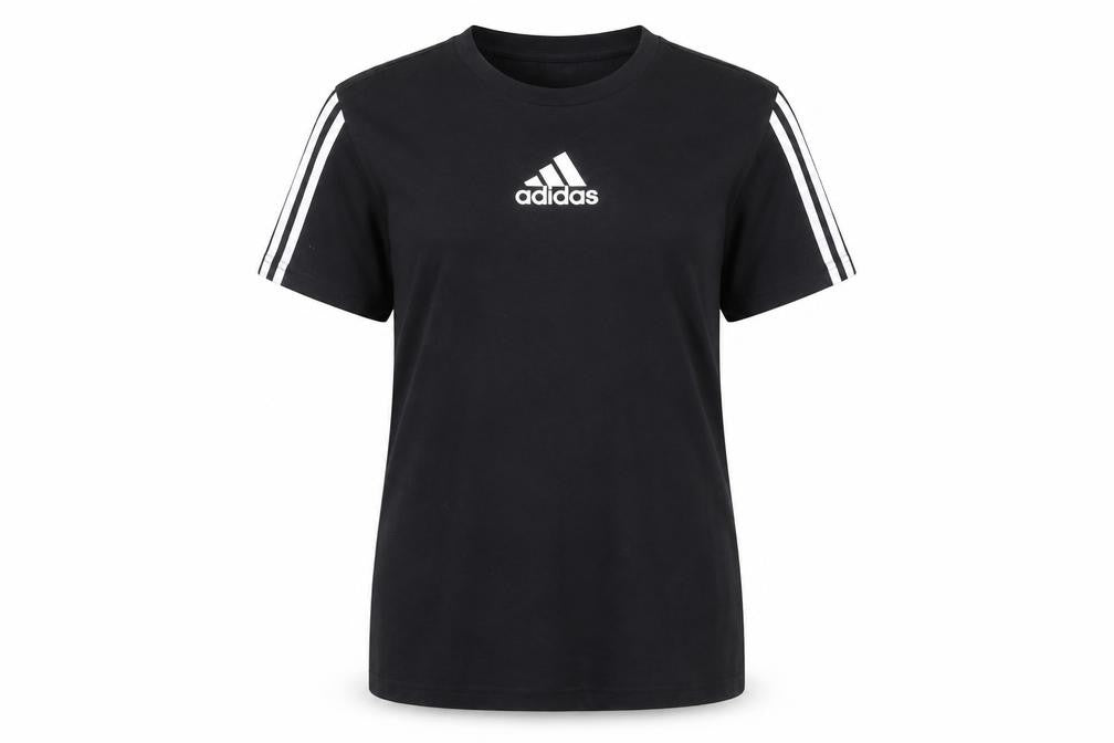 Womens UK Size M adidas Black Gym & Training Running & Jogging Yoga Football T-S