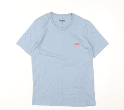 Mens UK Size S Hugo Blue  T-Shirt