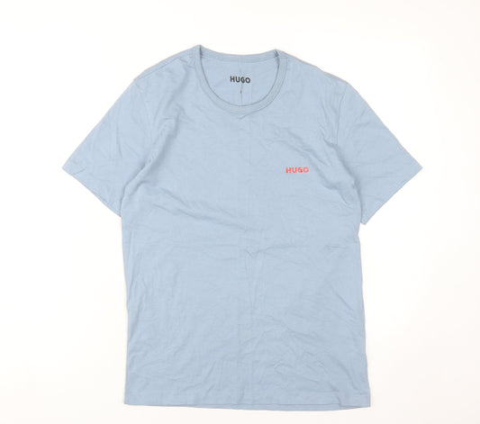 Mens UK Size S Hugo Blue  T-Shirt