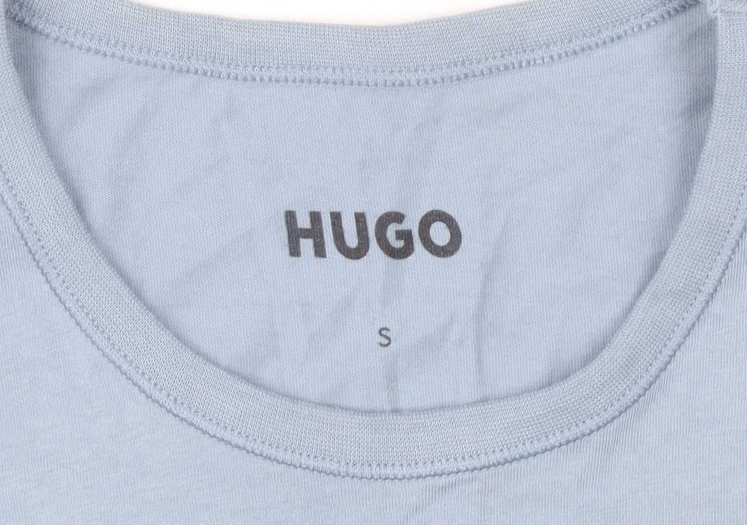 Mens UK Size S Hugo Blue  T-Shirt