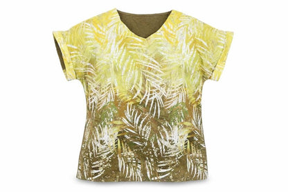 Womens UK Size 14 Isle Essentials Multicoloured Tunic Blouse