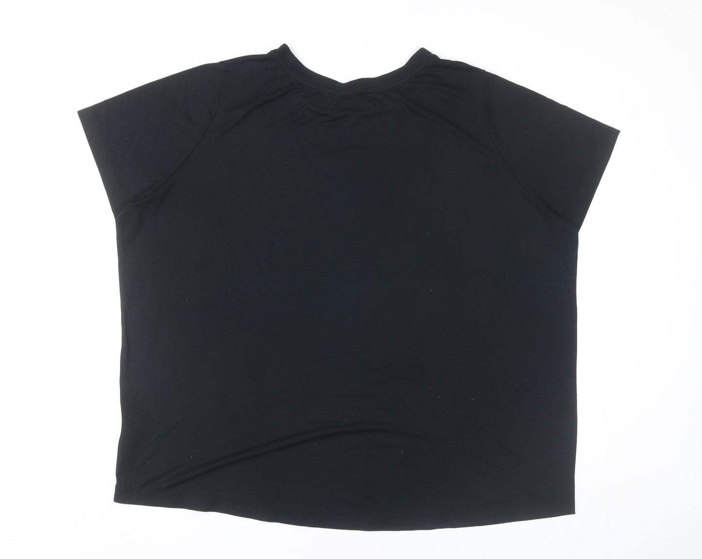 Nike Men's Black 2XL Sports Logo Graphic Short Sleeve T-Shirt