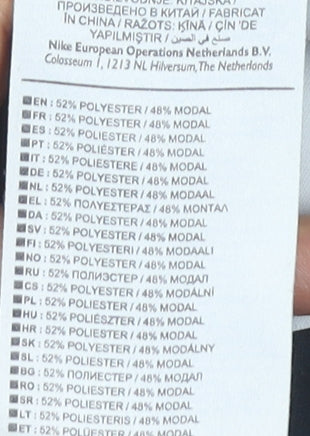 Nike Men's Black 2XL Sports Logo Graphic Short Sleeve T-Shirt