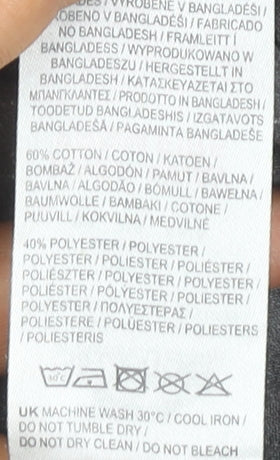 Slazenger Men’s Grey XL Short Sleeve Crew Neck Cotton Blend T-Shirt