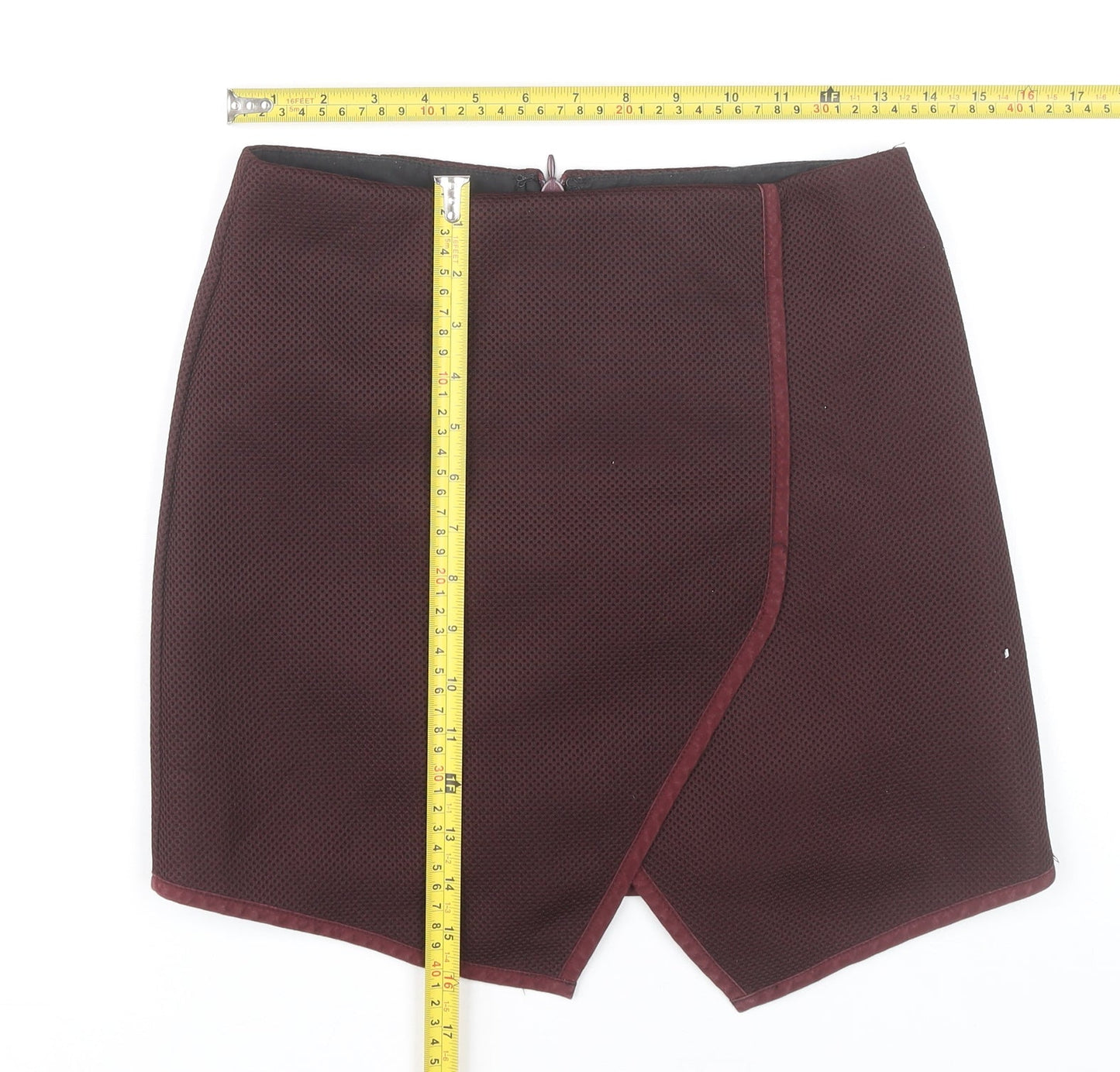 Womens UK Size 8 Topshop Wrap  Skirt