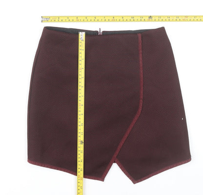 Womens UK Size 8 Topshop Wrap  Skirt