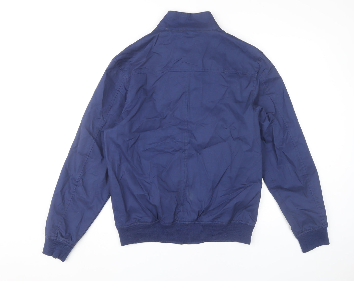 Mens UK Size M BS Quality Apparel Blue Bomber Jacket
