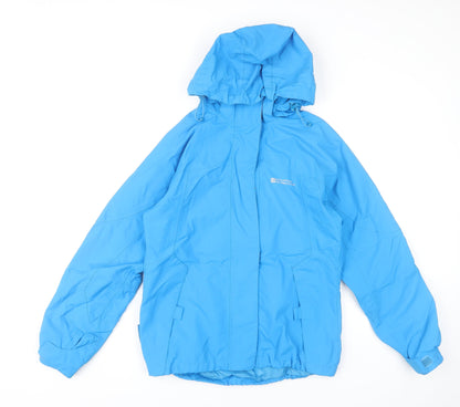 Mountain Warehouse Womens Blue Size 8 Waterproof 3-in-1 Hooded Jacket
