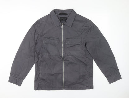 Mens UK Size M Marks and Spencer Grey Basic Jacket
