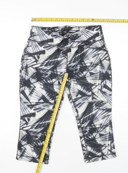 Danskin Now Women’s Multicoloured Cropped Leggings Size S Slim Fit