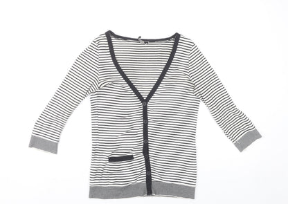 Womens UK Size 8 Topshop Multicoloured Cardigan Jumper