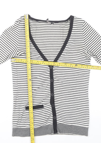 Womens UK Size 8 Topshop Multicoloured Cardigan Jumper
