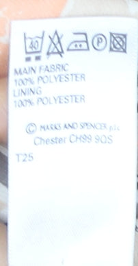 Marks and Spencer Women’s Multicoloured Floral A-Line Midi Skirt Size 16