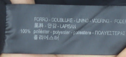 Zara Women’s Black Embroidered Bodysuit Size S V-Neck Sleeveless