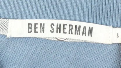 Ben Sherman Men's Blue Polo shirt, Size Small.