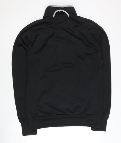 Adidas Mens Black Track Jacket L Regular Fit Full Zip Sportswear