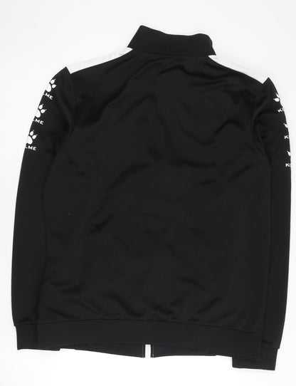 Kelme Men's Black 2XL Track Jacket Football Training Full Zip