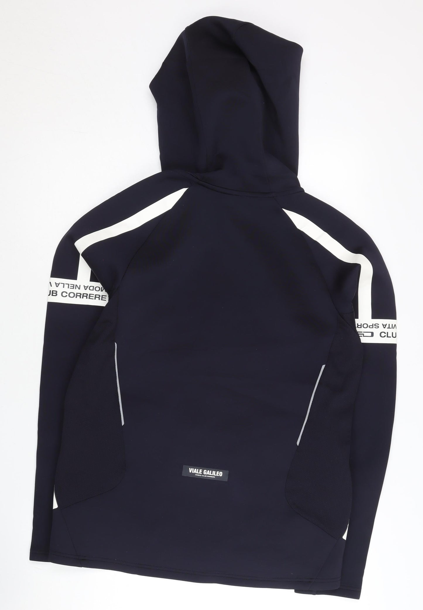 Mens UK Size M FILA Blue Full Zip Hoodie