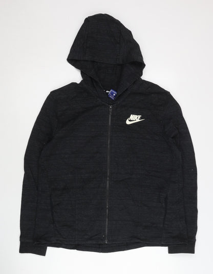 Nike Women’s Black XL Full Zip Hoodie Jacket Sportswear