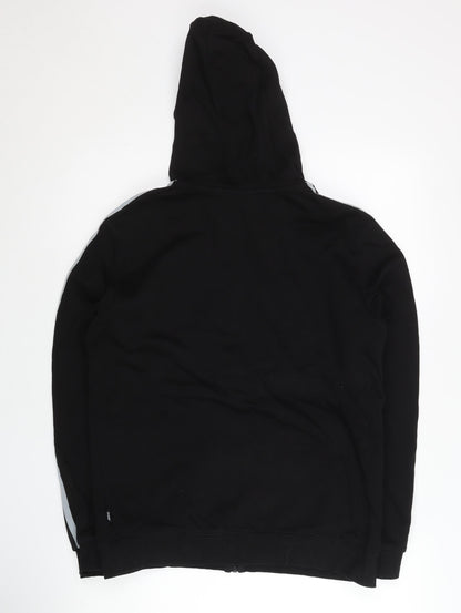 Mens UK Size XS Nike Black Full Zip Hoodie