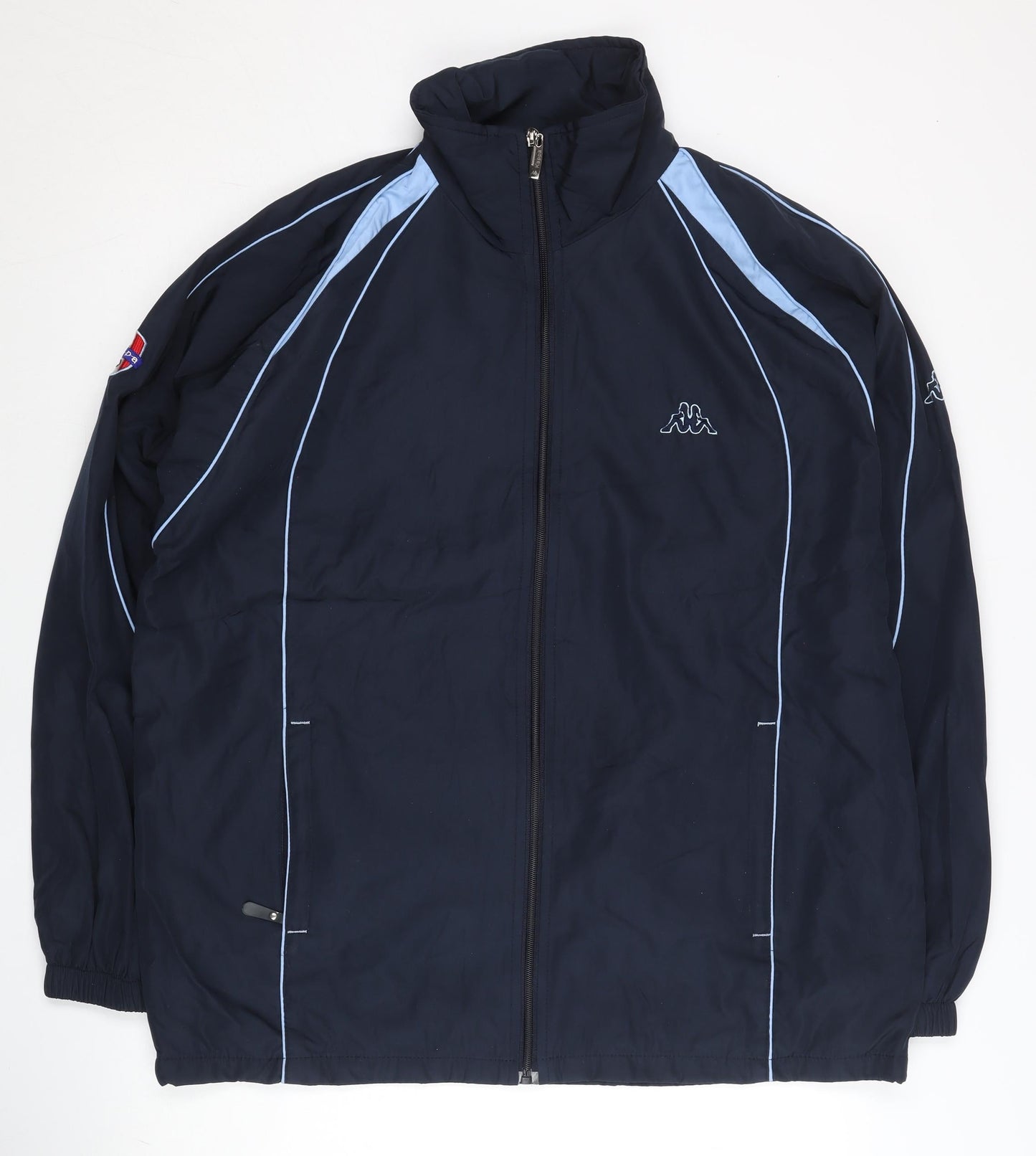 Kappa Men’s Blue 3XL Track Jacket Full Zip Sportswear