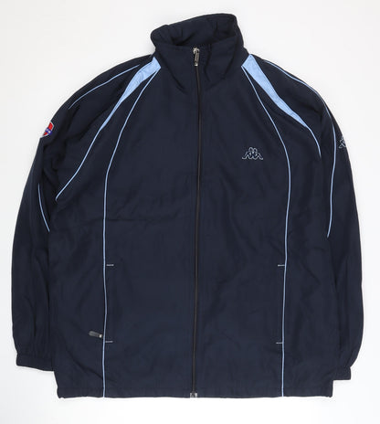 Kappa Men’s Blue 3XL Track Jacket Full Zip Sportswear