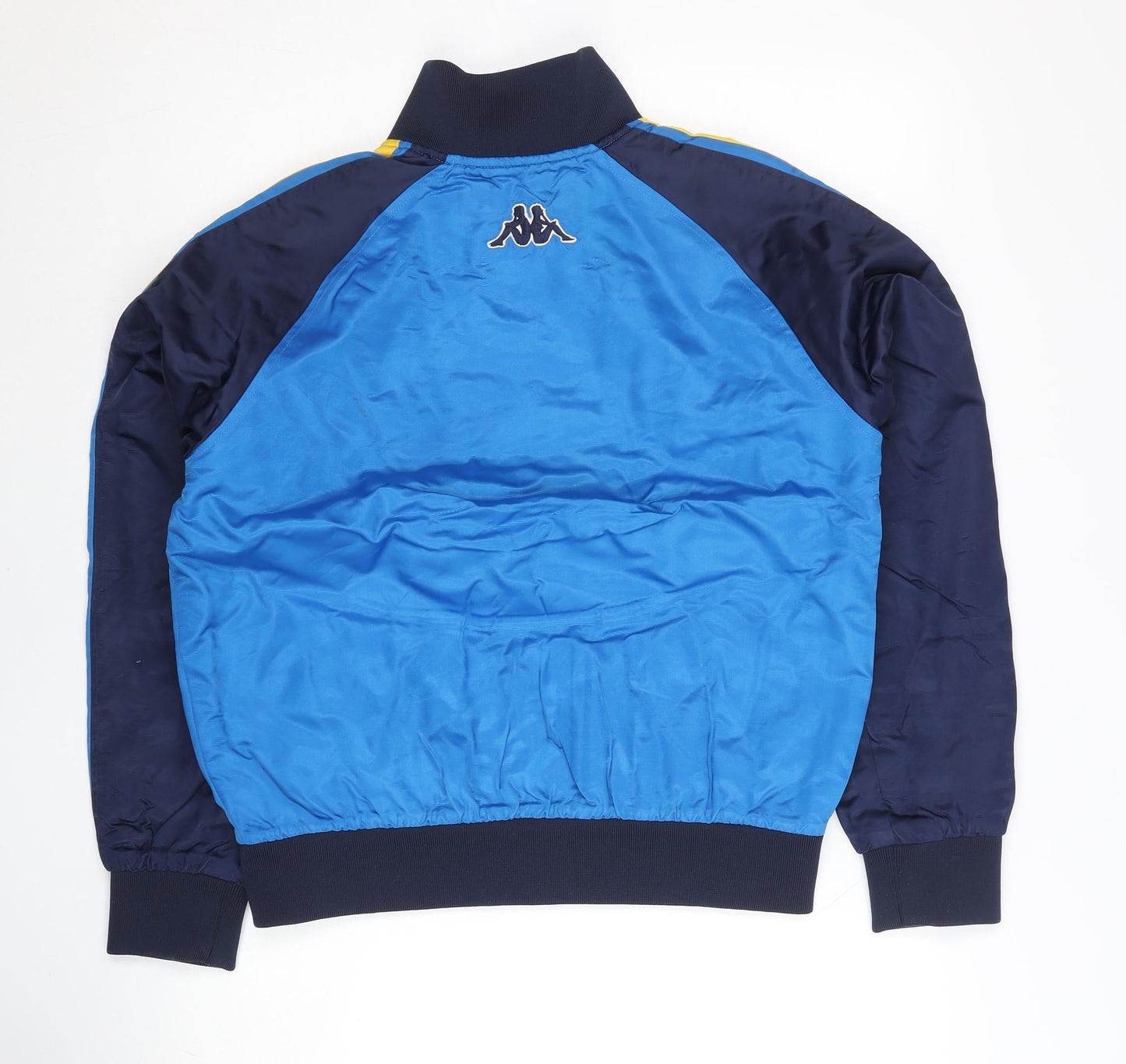 Kappa Men's Blue Italia Track Jacket Size S Nylon Sportswear