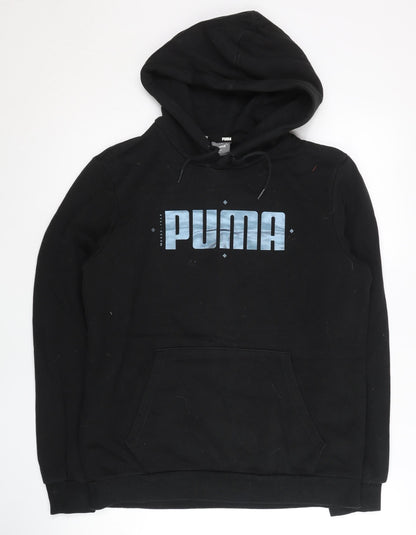Unisex Adults UK Size S PUMA Black Pullover Hoodie