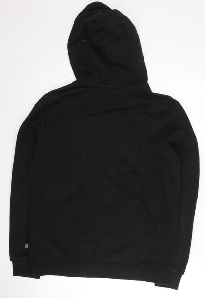Unisex Adults UK Size S PUMA Black Pullover Hoodie