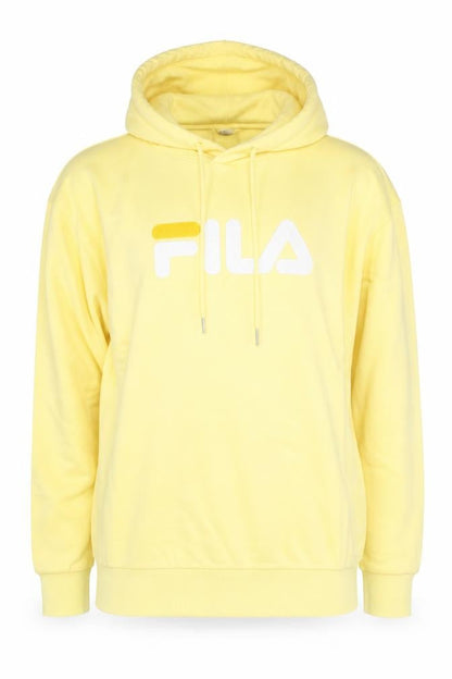 Womens UK Size M FILA Yellow Pullover Hoodie