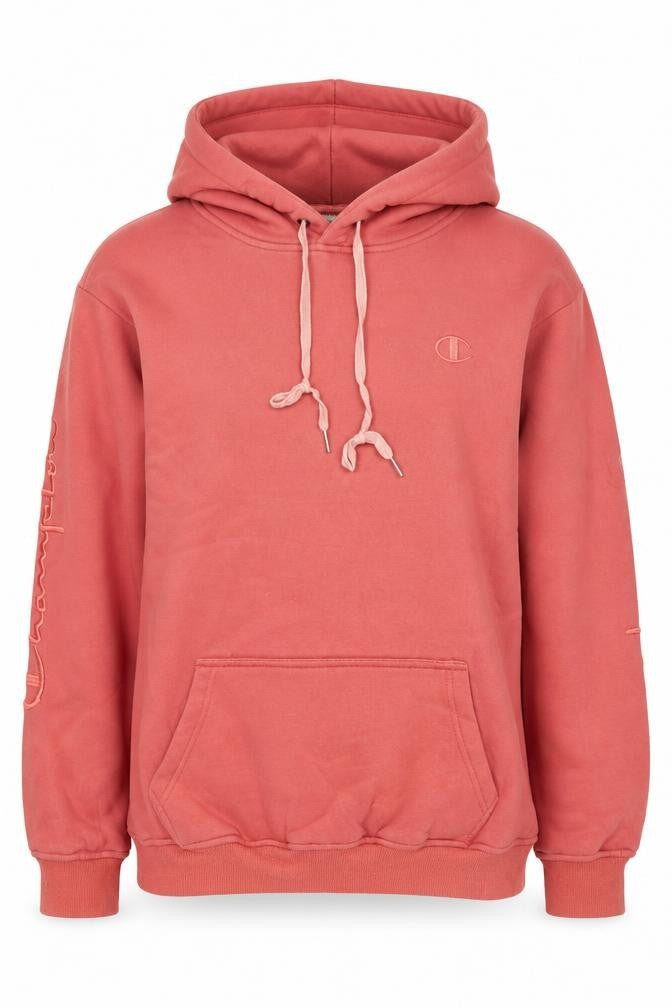 Womens UK Size L Champion Pink Pullover Hoodie