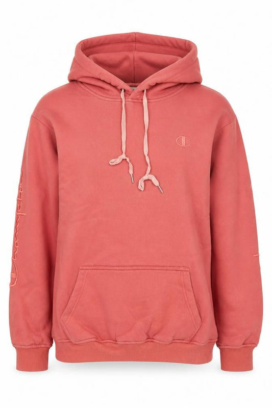 Womens UK Size L Champion Pink Pullover Hoodie