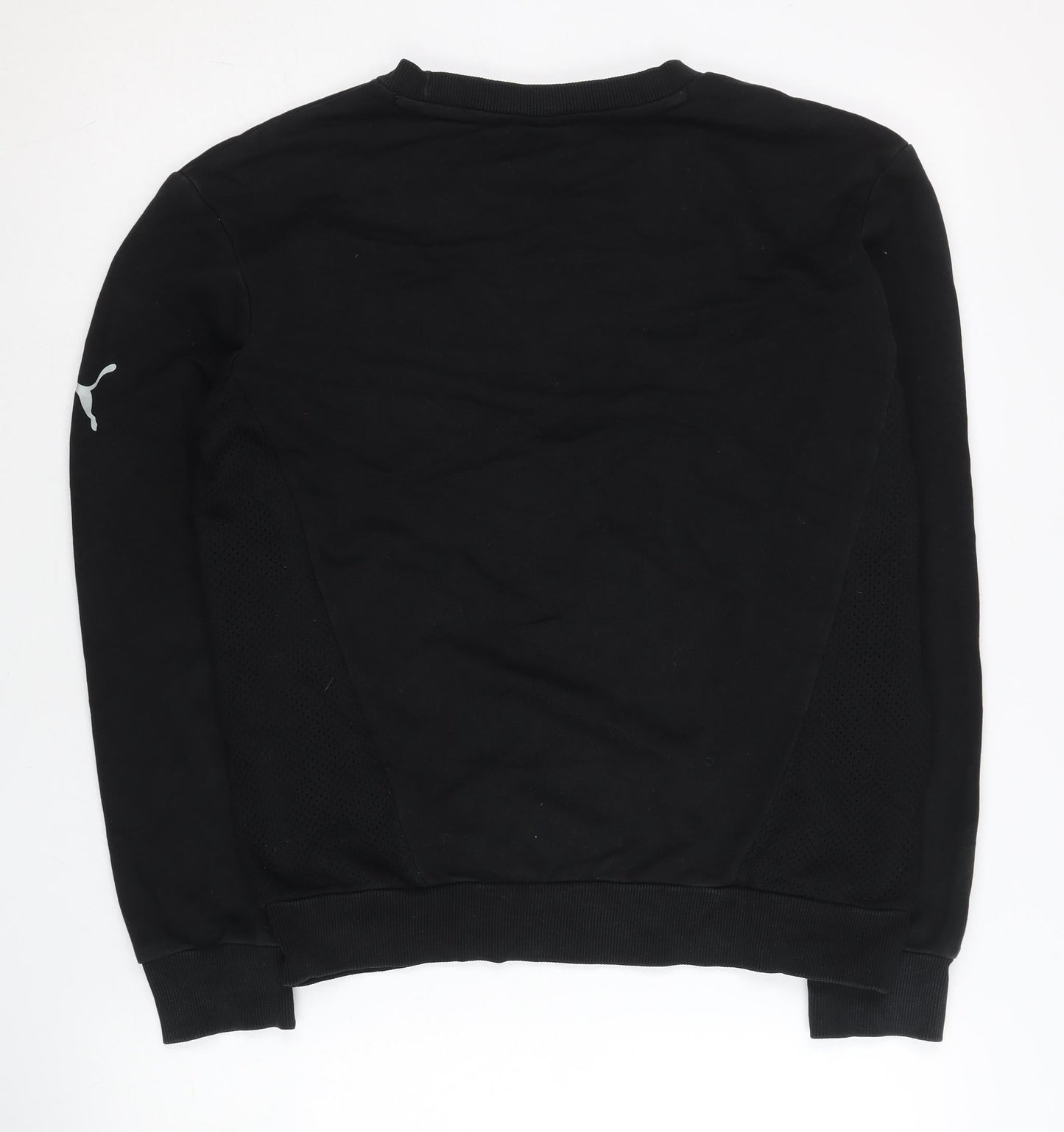 Puma Women’s Black XS Pullover Sweatshirt Logo Long Sleeve