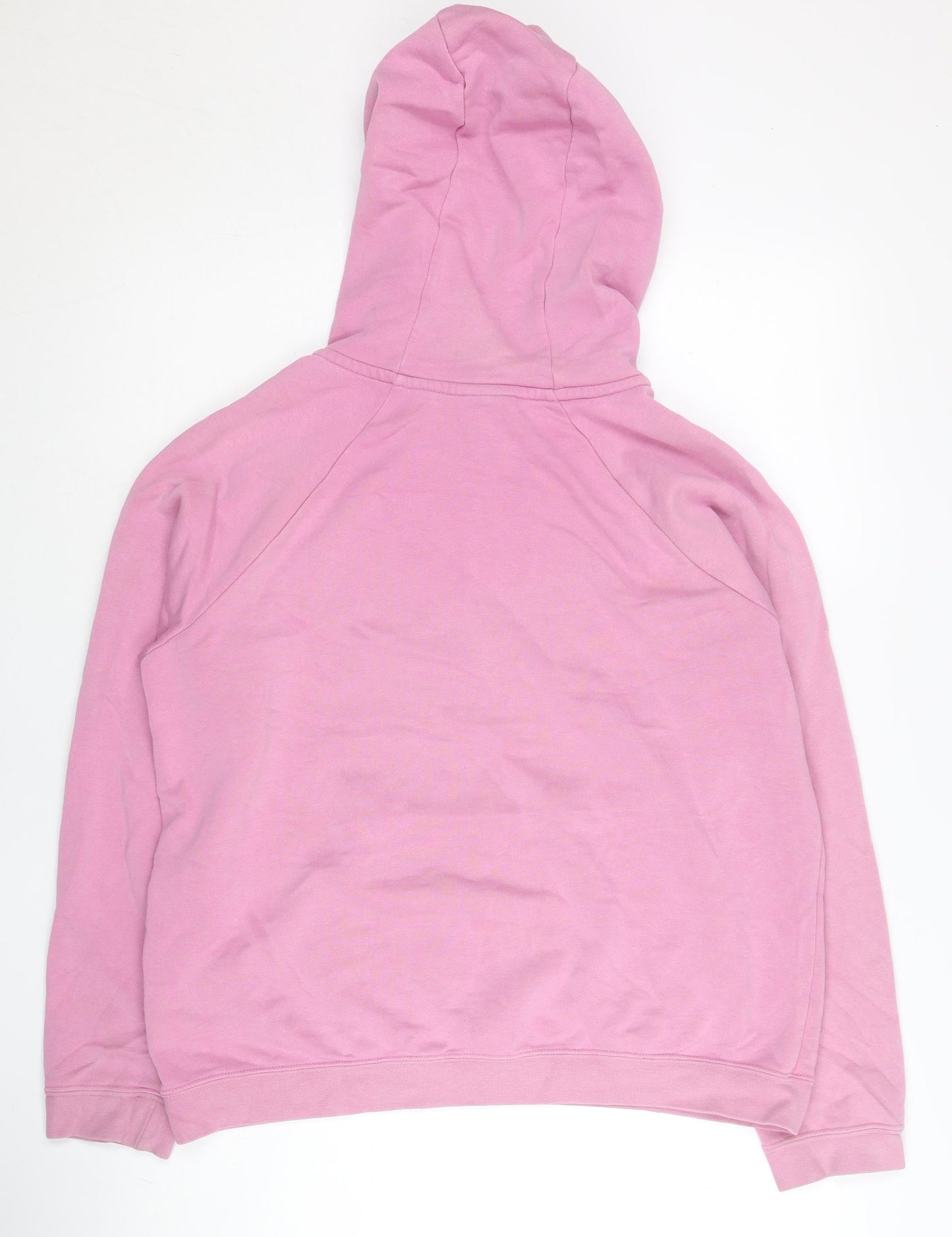 Nike Womens Pink Hoodie XL Pullover Logo Graphic Hooded Sweatshirt