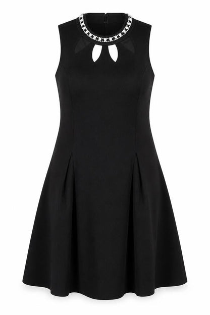 Forever 21 Women’s Black Plus Size 16 Fit & Flare Sleeveless Party Dress