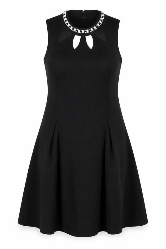 Forever 21 Women’s Black Plus Size 16 Fit & Flare Sleeveless Party Dress
