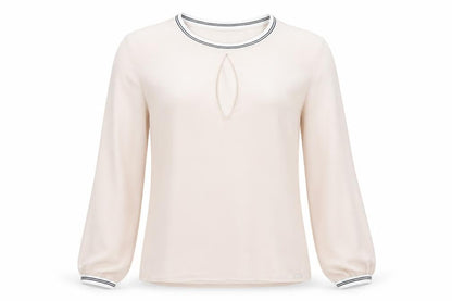 Womens UK Size S GUESS Beige Basic Blouse