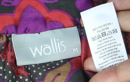Womens UK Size M Wallis Multicoloured Tunic Blouse