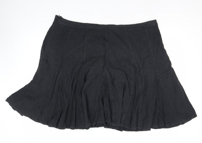 Womens UK Size 22 South Flare Knit Skirt