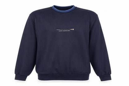 Trademark Men’s Blue XL Pullover Sweatshirt Embroidered Logo