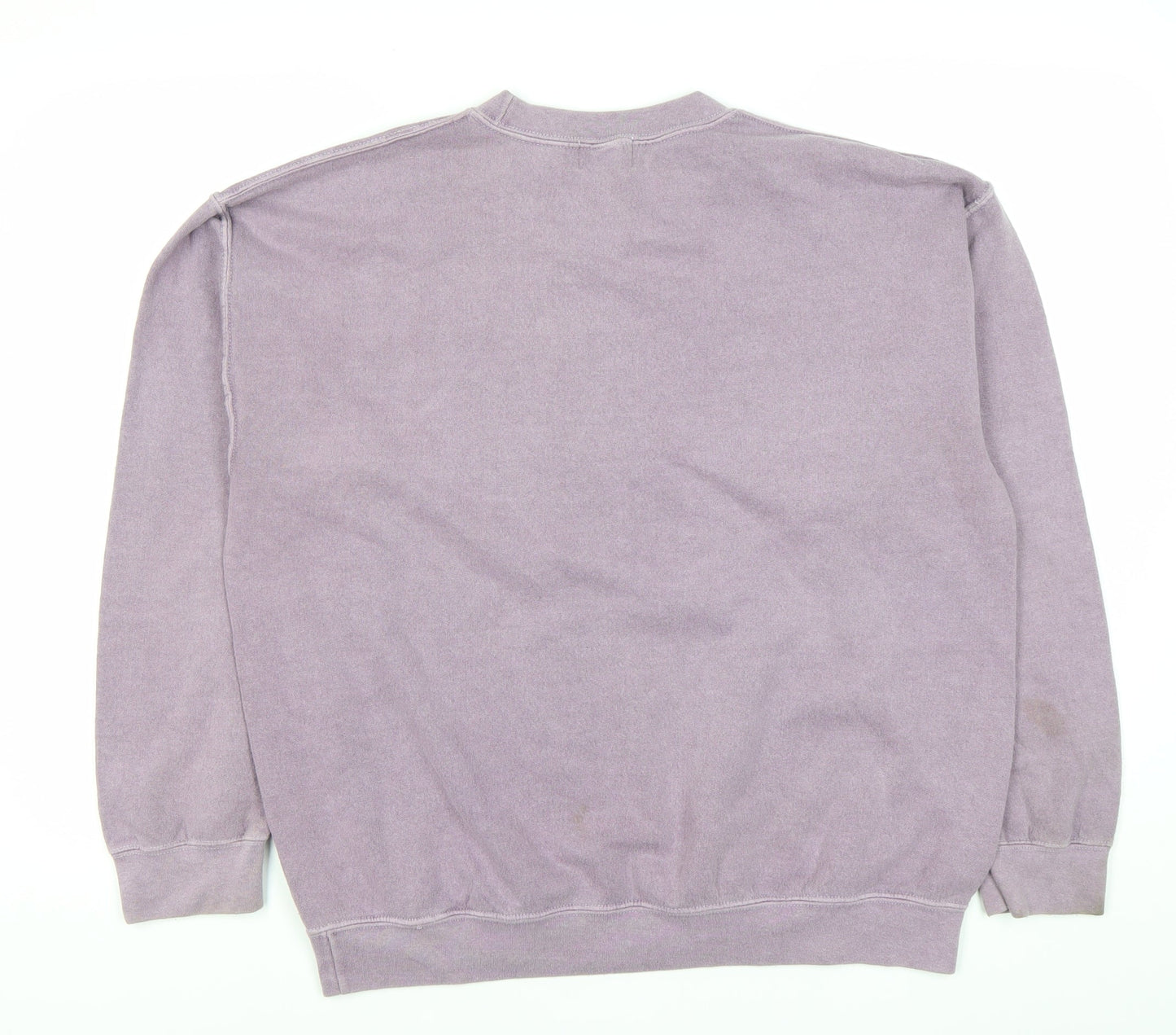Topman Men’s Purple Pullover Sweatshirt Small Rome Logo