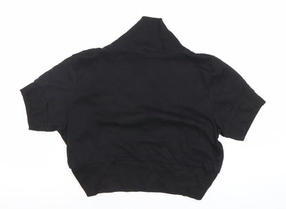 Womens UK Size 16 Style Black Cardigan Jumper