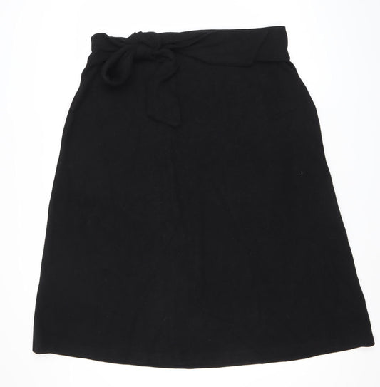 Marks and Spencer Women’s Black Size 20 Wrap Knee Length Skirt